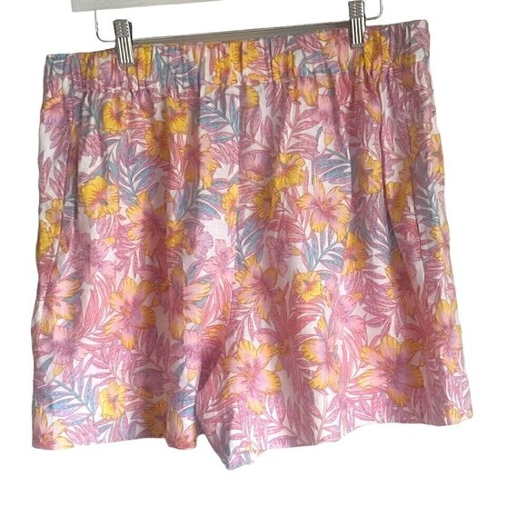 NWOT - Draper James Women's Woven Pull on Shorts in Lily Floral - Size Large - Picture 5 of 10